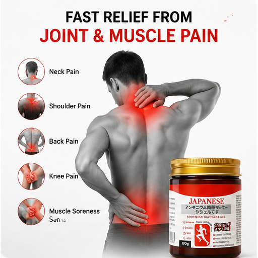 Japanese Massage Gel For Joint & Muscle Pain Relief (Pack Of 2)