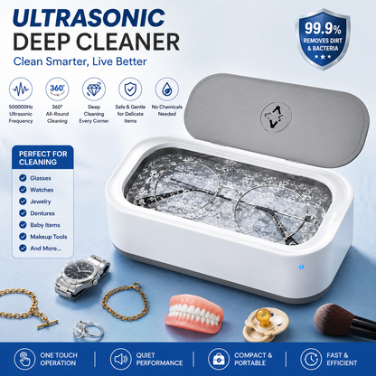 Mini Portable Ultrasonic Vibration Cleaning Machine